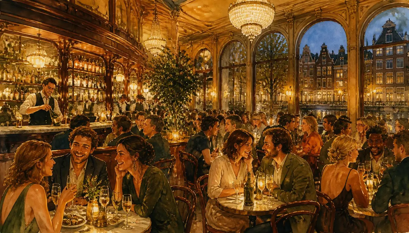 Brasserie Lenny Amsterdam Oost vol op openingsavond — Frans restaurant in Amsterdam Oost 2026