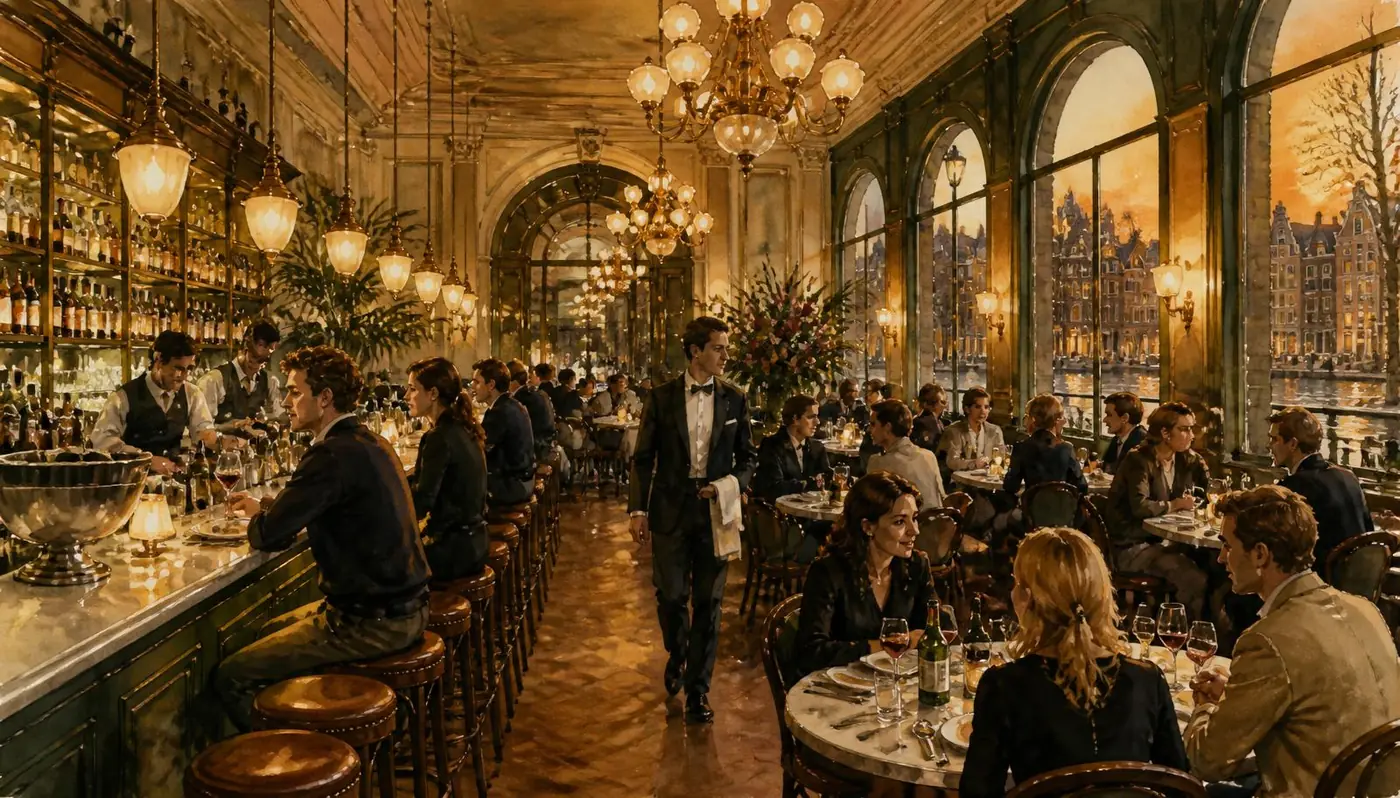 Brasserie Lenny Amsterdam Oost — het verschil tussen brasserie en restaurant voelbaar in de ruimte