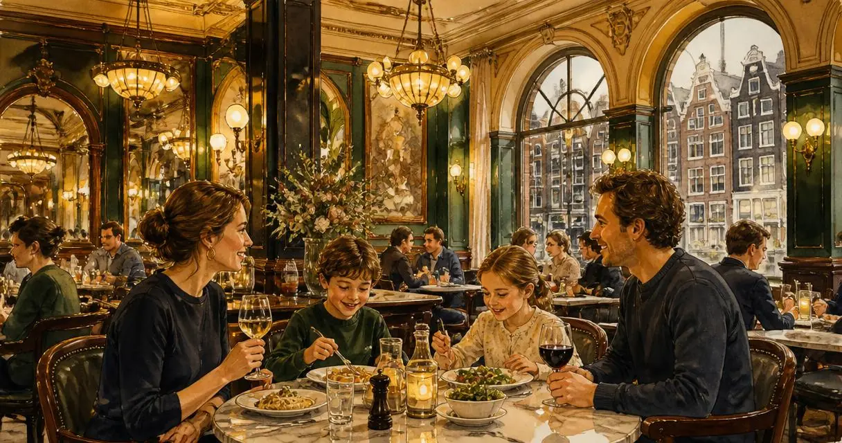 Dineren met kinderen bij Brasserie Lenny in Amsterdam Oost