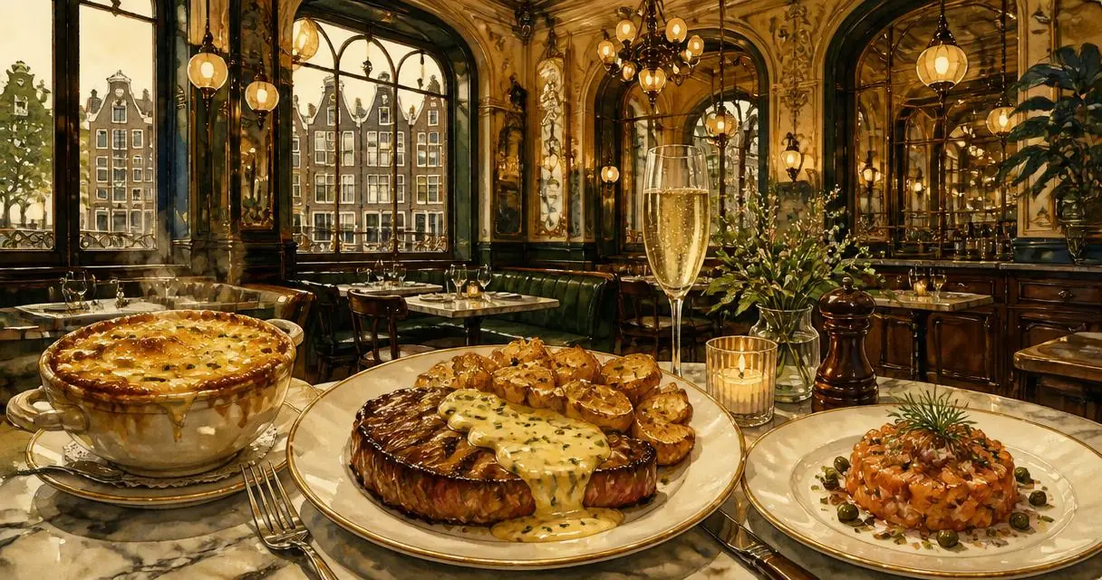 Klassieke Franse gerechten bij Brasserie Lenny Amsterdam Oost