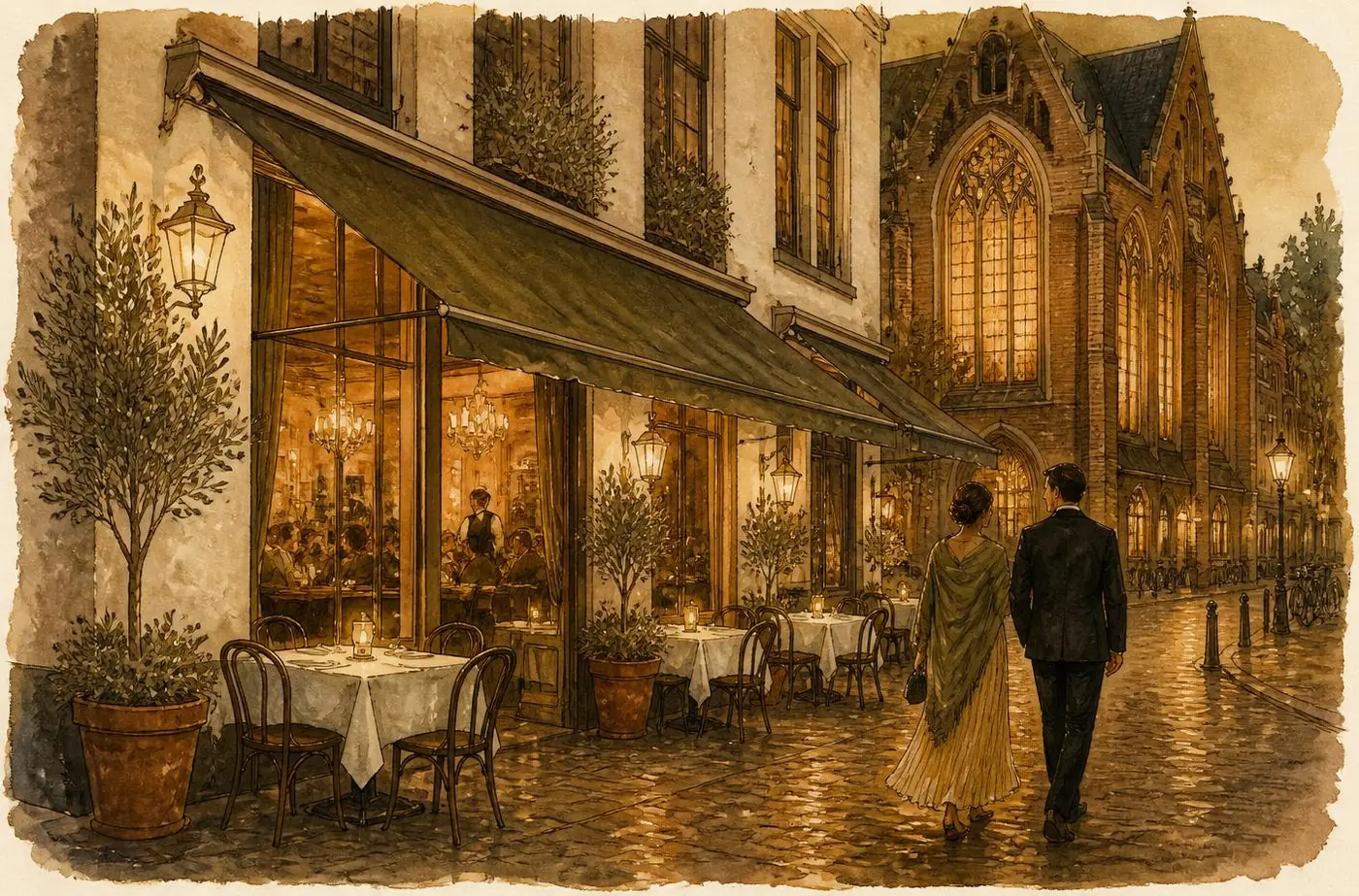 Diner voor of na het theater bij Brasserie Lenny in Amsterdam Oost