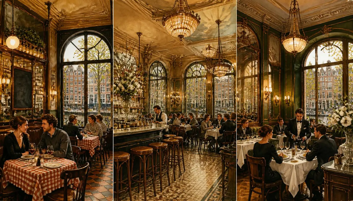 Verschil bistro brasserie restaurant — drie eetstijlen uitgelegd